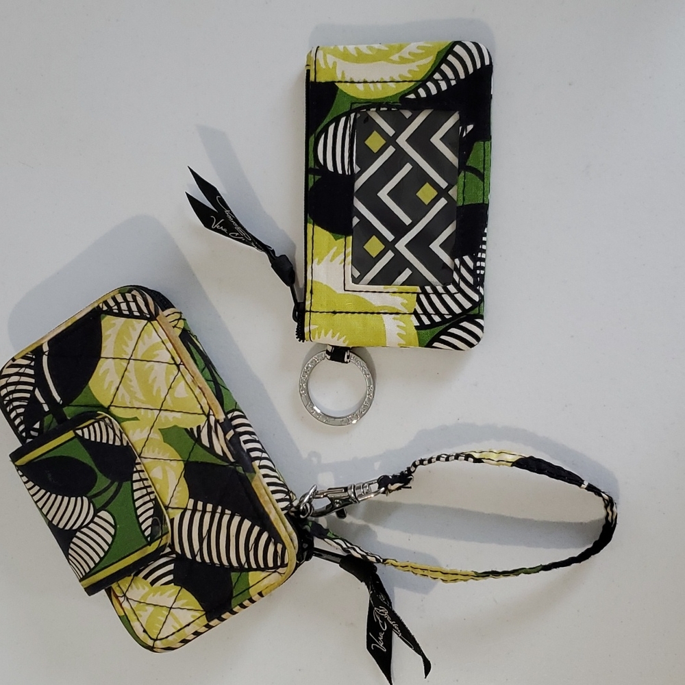Vera Bradley matching wristlet and change purse